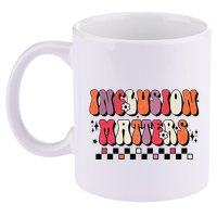 Boho Inclusion Matters Special Education Sped Teacher 11oz C Handle Ceramic Mug
