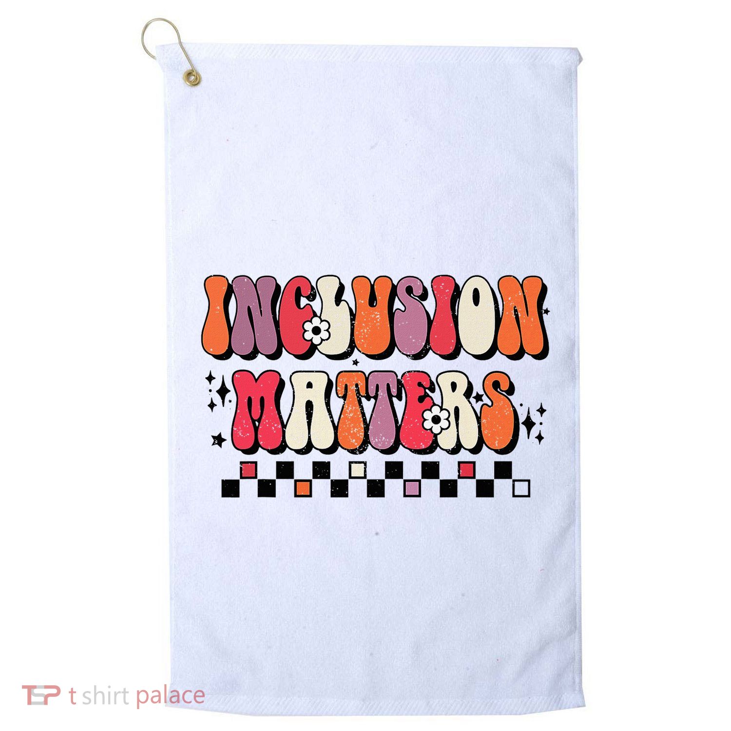 Boho Inclusion Matters Special Education Sped Teacher Golf Towel