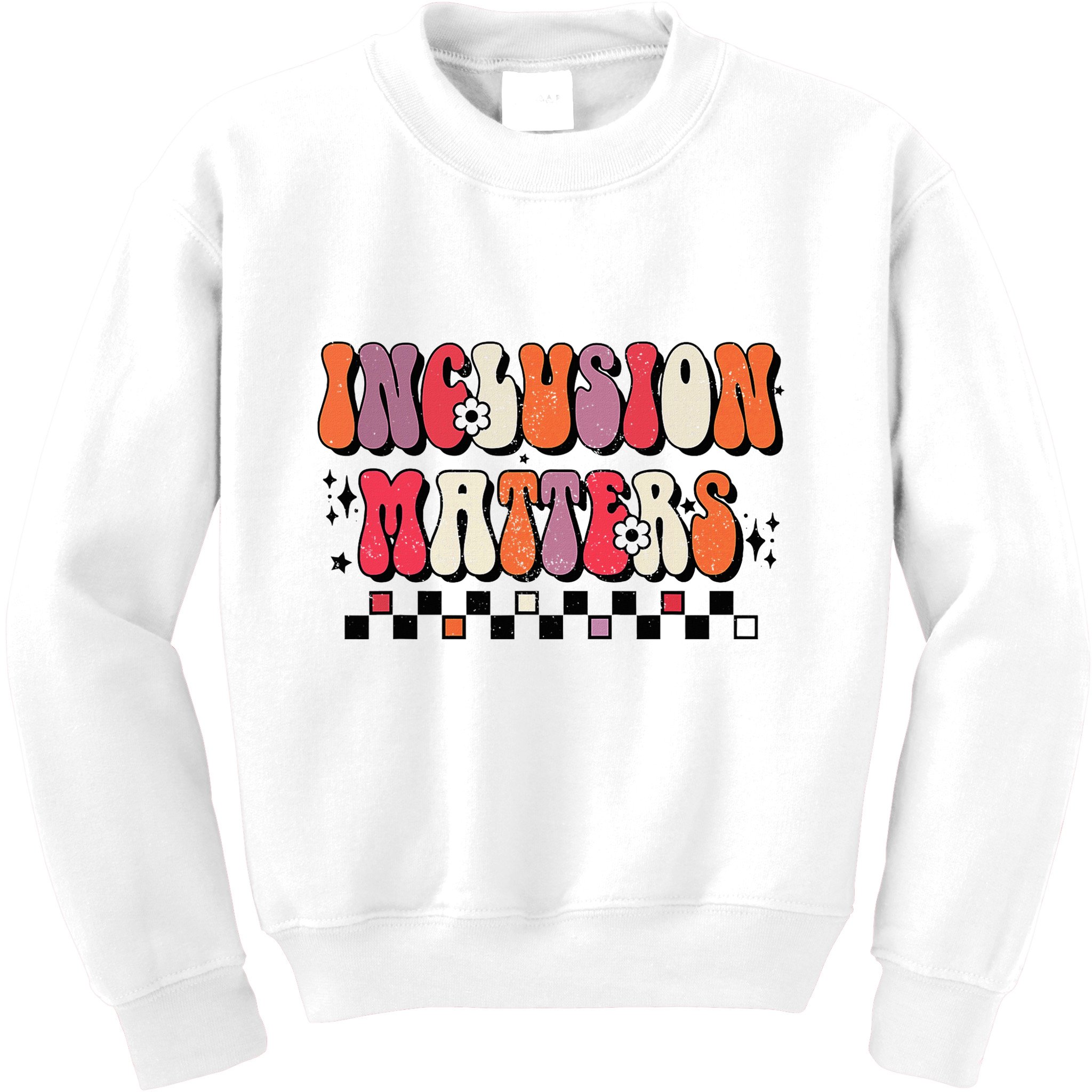Boho Inclusion Matters Special Education Sped Teacher Kids Sweatshirt