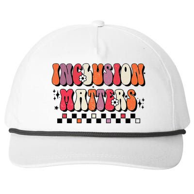 Boho Inclusion Matters Special Education Sped Teacher Snapback Five-Panel Rope Hat