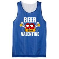 Beer Is My Valentine Beer Lovers Valentines Day Cool Gift Mesh Reversible Basketball Jersey Tank