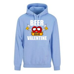 Beer Is My Valentine Beer Lovers Valentines Day Cool Gift Unisex Surf Hoodie