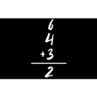 Baseball Inspired Math 6 4 3 2 Double Play Softball Game Bumper Sticker