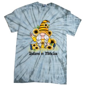 Believe In Miracles Sublimation Tie-Dye T-Shirt