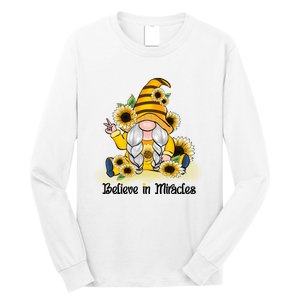 Believe In Miracles Sublimation Long Sleeve Shirt