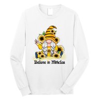 Believe In Miracles Sublimation Long Sleeve Shirt