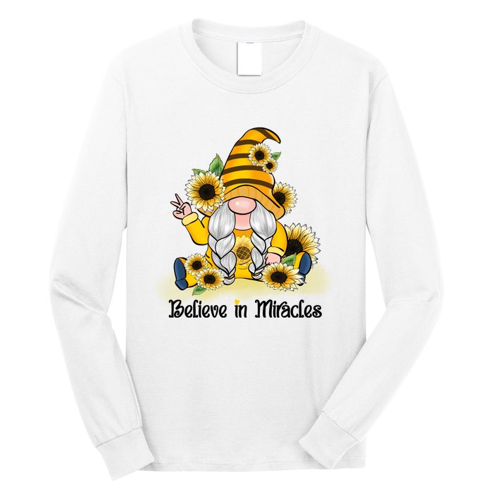 Believe In Miracles Sublimation Long Sleeve Shirt