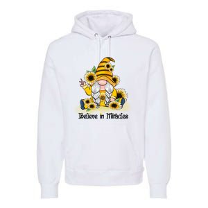 Believe In Miracles Sublimation Premium Hoodie