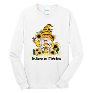 Believe In Miracles Sublimation Tall Long Sleeve T-Shirt