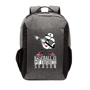 Baseball Is My Favorite Season Dab Gift For Baseball Lovers Gift Vector Backpack