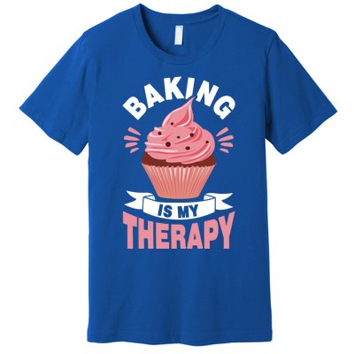 Baking Is My Therapy Great Gift Premium T-Shirt