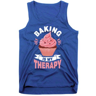 Baking Is My Therapy Great Gift Tank Top