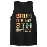 Bruh ItS My 8th Birthday 8th Year Old 8yr Birthday Boy PosiCharge Competitor Tank