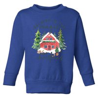 Believe In Magic Of Xmas Vintage Christmas Gift Toddler Sweatshirt