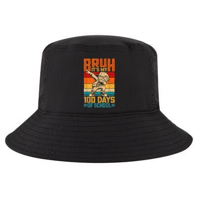 Bruh Its My 100 Days Of School Boy 100th Day Of School Cool Comfort Performance Bucket Hat