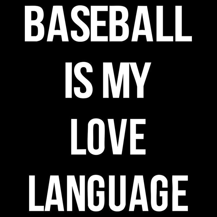 Baseball Is My Love Language Bucket Hat