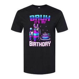 Bruh Its My Birthday Llama Pinata Boy Girl Family Party Bday Softstyle CVC T-Shirt