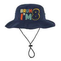 Bruh ItS My 8th Birthday IM 8 Year Old Birthday Gift Legacy Cool Fit Booney Bucket Hat