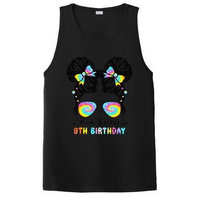 Bruh ItS My 9th Birthday 9 Year Old 9th Birthday PosiCharge Competitor Tank