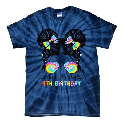 Bruh ItS My 9th Birthday 9 Year Old 9th Birthday Tie-Dye T-Shirt