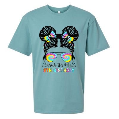 Bruh ItS My 9th Birthday 9 Year Old 9th Birthday Sueded Cloud Jersey T-Shirt