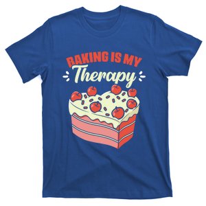 Baking Is My Therapy Cupcake Cookie Pastry Chef Baker Cool Gift T-Shirt