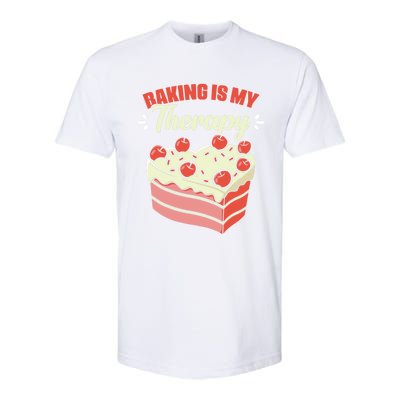 Baking Is My Therapy Cupcake Cookie Pastry Chef Baker Cool Gift Softstyle CVC T-Shirt