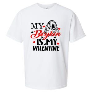 Boykin Is My Valentine Kin Spaniel Dog Mom Hunting Mama Gift Sueded Cloud Jersey T-Shirt