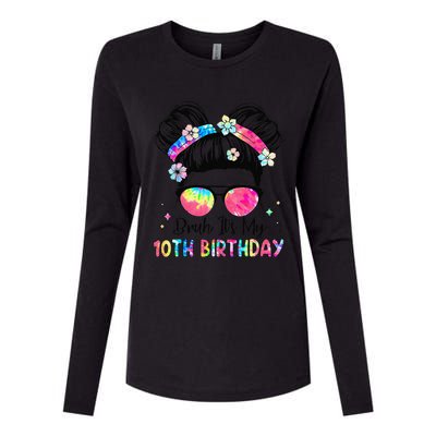 Bruh ItS My 10th Birthday 10 Year Old 10th Birthday Girl Womens Cotton Relaxed Long Sleeve T-Shirt