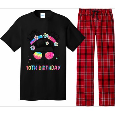 Bruh ItS My 10th Birthday 10 Year Old 10th Birthday Girl Pajama Set