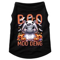 Boo I Mean Moo Deng Halloween Pygmy Hippo Gift Doggie Tank