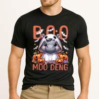Boo I Mean Moo Deng Halloween Pygmy Hippo Gift Performance Shirt