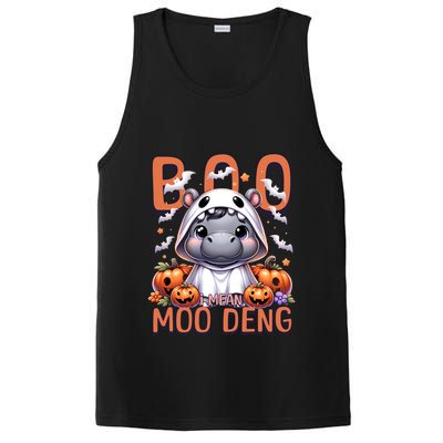 Boo I Mean Moo Deng Halloween Pygmy Hippo Gift PosiCharge Competitor Tank