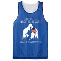 Bigfoot Is More Believable Than 81 Million Votes Vintage Mesh Reversible Basketball Jersey Tank