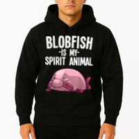 Blobfish Is My Spirit Animal Funny Blobfish Meme Hoodie