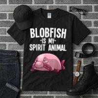 Blobfish Is My Spirit Animal Funny Blobfish Meme Tall T-Shirt