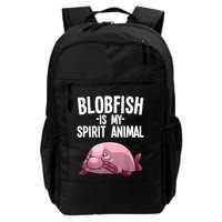 Blobfish Is My Spirit Animal Funny Blobfish Meme Backpack
