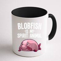 Blobfish Is My Spirit Animal Funny Blobfish Meme Mug