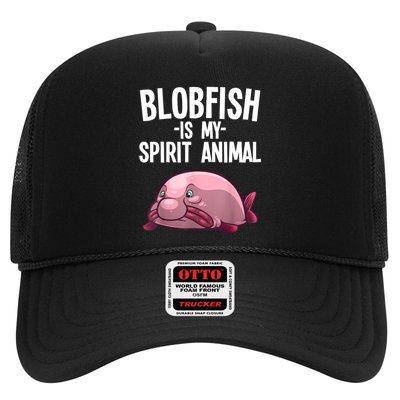 Blobfish Is My Spirit Animal Funny Blobfish Meme Trucker Hat