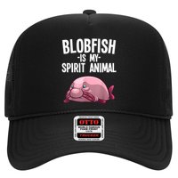 Blobfish Is My Spirit Animal Funny Blobfish Meme Trucker Hat