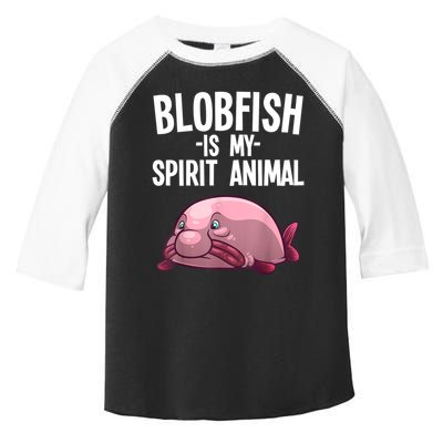 Blobfish Is My Spirit Animal Funny Blobfish Meme Toddler Fine Jersey T-Shirt