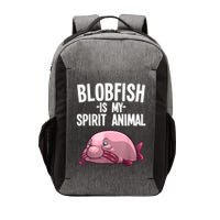 Blobfish Is My Spirit Animal Funny Blobfish Meme Vector Backpack