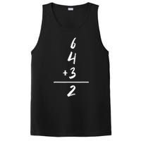 Baseball Inspired Math 6 4 3 2 Double Play Softball Game PosiCharge Competitor Tank