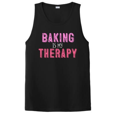 Baking Is My Therapy Great Gift PosiCharge Competitor Tank