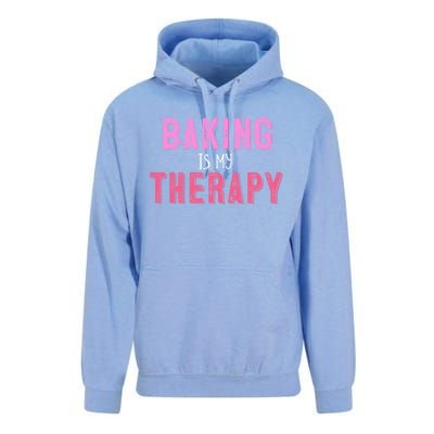 Baking Is My Therapy Great Gift Unisex Surf Hoodie