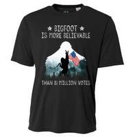 Bigfoot Is More Believable Than 81 Million Votes Cooling Performance Crew T-Shirt