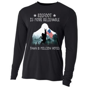 Bigfoot Is More Believable Than 81 Million Votes Cooling Performance Long Sleeve Crew