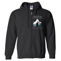 Bigfoot Is More Believable Than 81 Million Votes Full Zip Hoodie