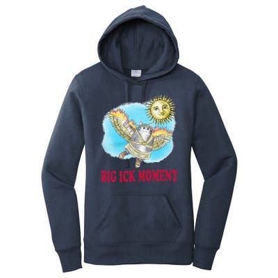 Big Ick Moment Cat Lover Women's Pullover Hoodie