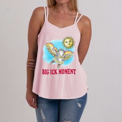 Big Ick Moment Cat Lover Women's Strappy Tank